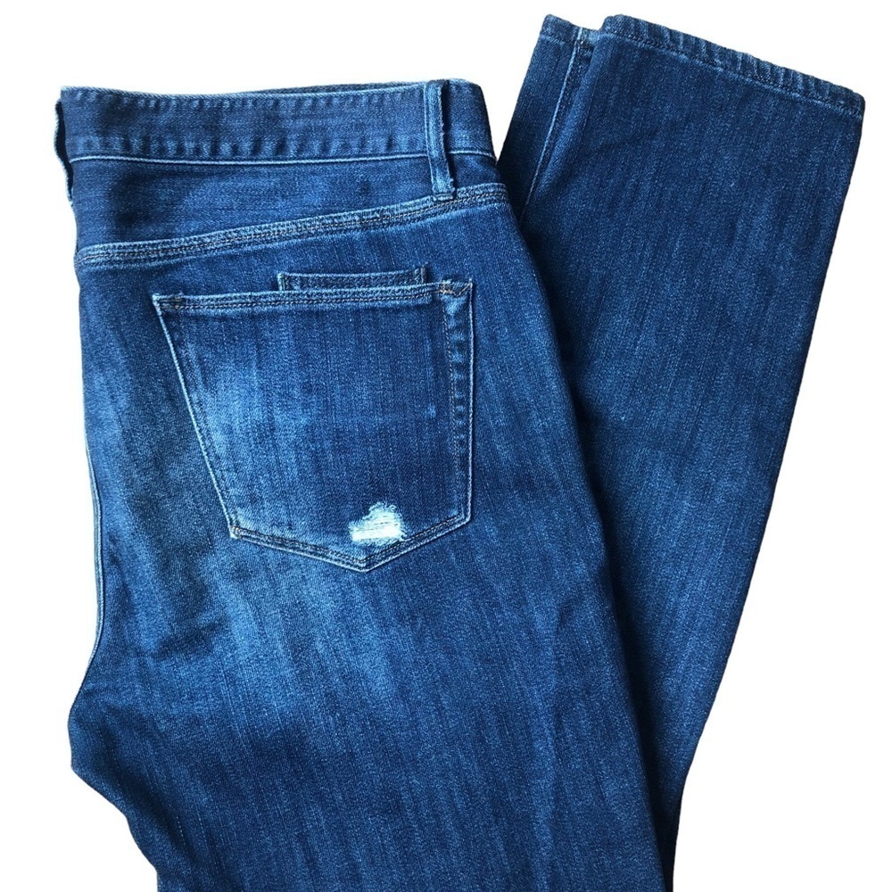 Madewell The Slim Boyjean Sz. 29X28 Ankle Dark Wash Cotton Blend Casual Bojo - Picture 8 of 8